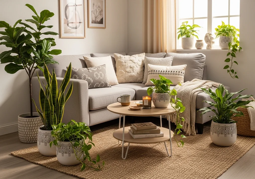 Aménager un petit salon avec un canapé d’angle sans perdre de place, étape par étape