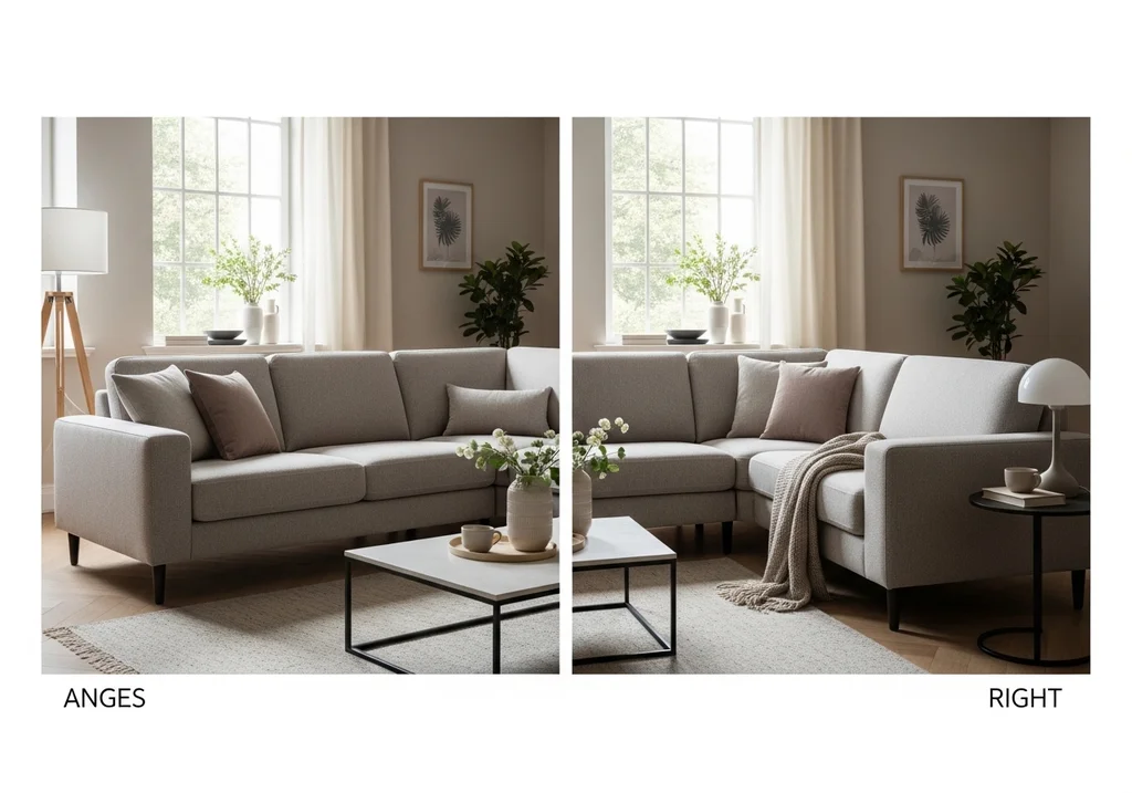 Angle droit ou gauche, modulable ou panoramique, quel canapé d’angle choisir pour votre salon ?