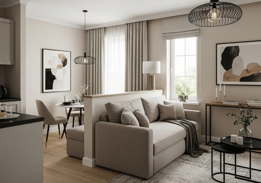 salon moderne minimaliste