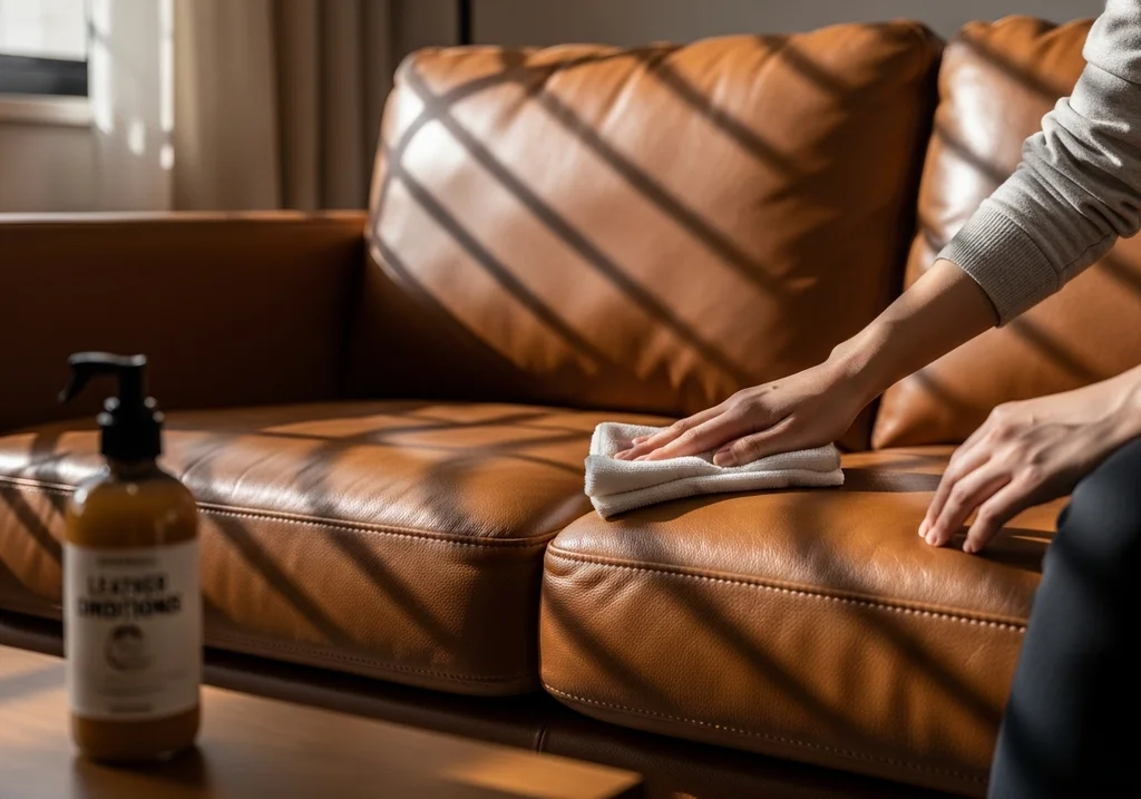 sofa cuir entretien