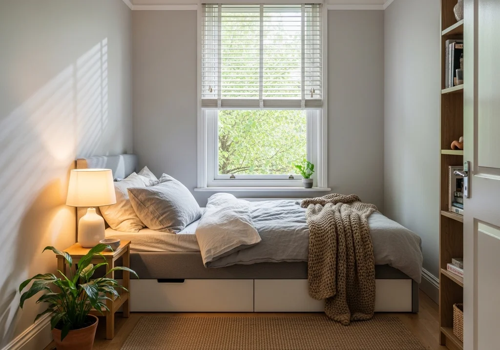 chambre confortable mobilier