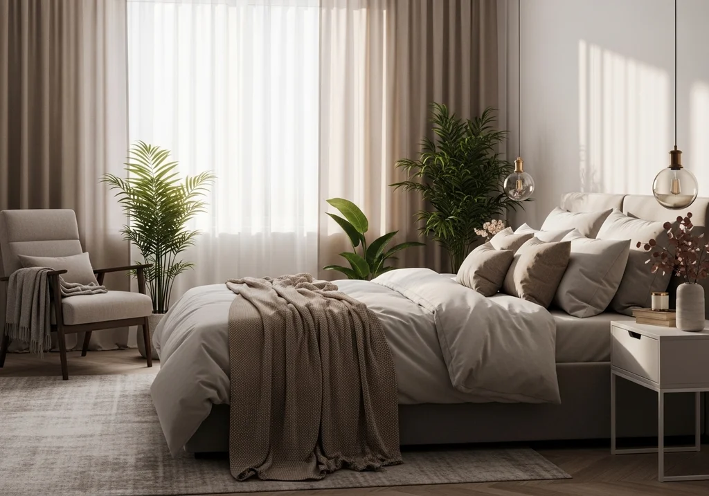 Idées déco pour une chambre adulte cocooning, cosy et facile à vivre