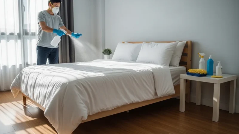Désinfecter un lit et un matelas sans se tromper : méthodes efficaces et précautions