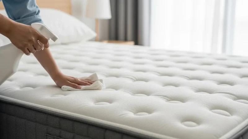 Pipi au lit : nettoyer un matelas vite, enlever l’odeur et éviter les récidives