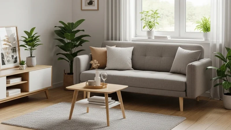 Aménager un petit salon : des repères concrets pour choisir, placer et faire durer
