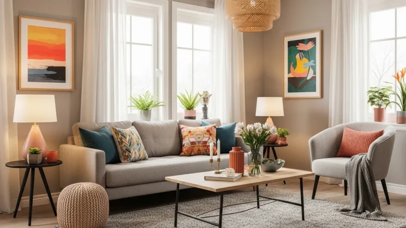 Décoration salon : styles, couleurs et aménagement pour un espace beau et convivial