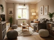 Comment meubler un petit salon sans l’encombrer et en faire un espace vraiment multifonctionnel ?